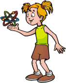 Girl Holding Atom!