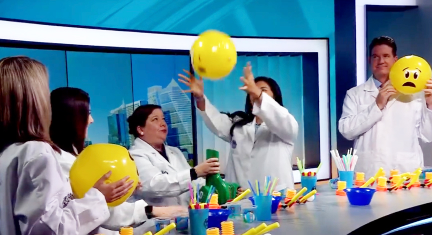 Mad Science doing experiments on Fox Austin.